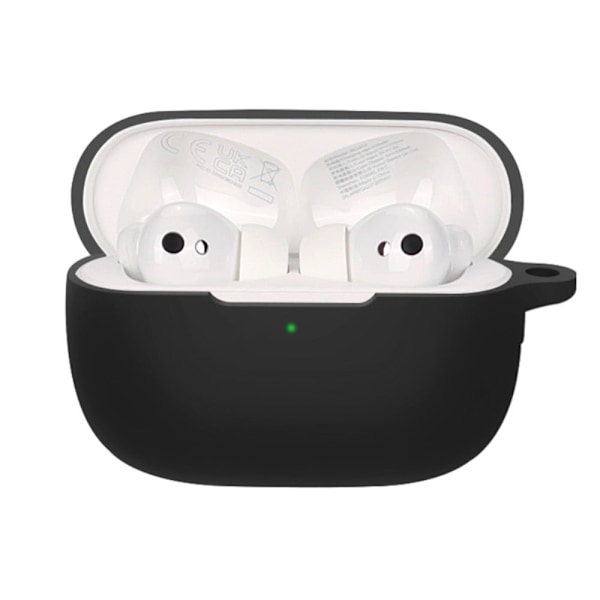 Honor Earbuds 3 Pro silikonikotelo soljella - Musta Black