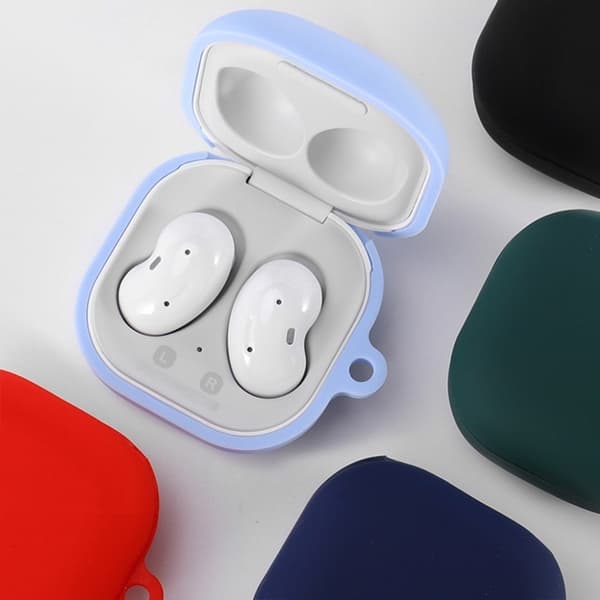 Samsung Buds Live silikon fodral - baby blå Blå