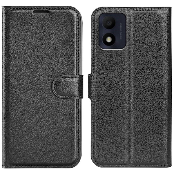 Klassisk Alcatel 1B (2022) flip etui - Sort Black