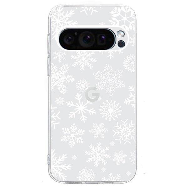 Vibe Google Pixel 9 Pro XL skal - Snöflinga Vit