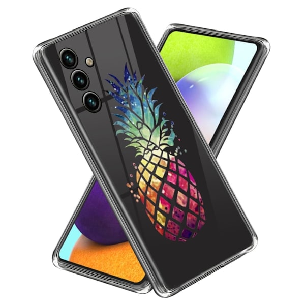Deco Samsung Galaxy M14 Suojakotelo - Pineapple Multicolor