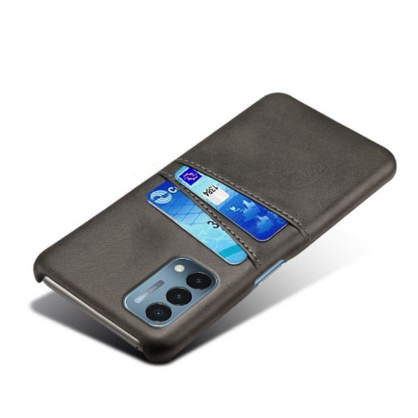 Dual Card Suojakotelo OnePlus Nord N200 5G - Musta Black