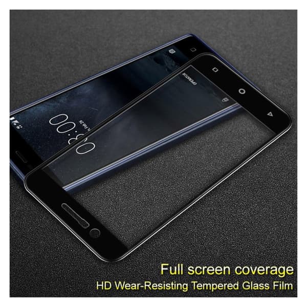 IMAK Nokia 3 temperoitu suojalasi koko näytölle Transparent