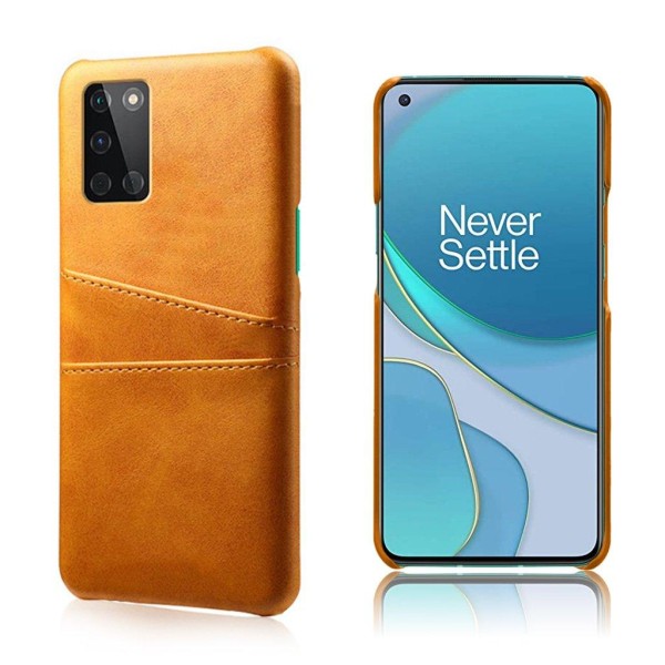 OnePlus 8T skal med korthållare - Orange Orange