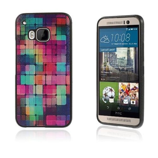 Westergaard HTC One M9 Cover - Flere farvet firkanter Multicolor