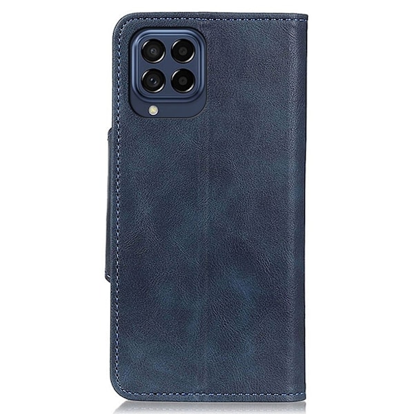 Alpha läder Samsung Galaxy M33 5G fodral - Blå Blå