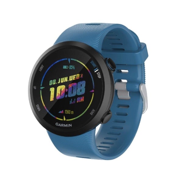Garmin Forerunner 45 silicone watch band - Blue Blå