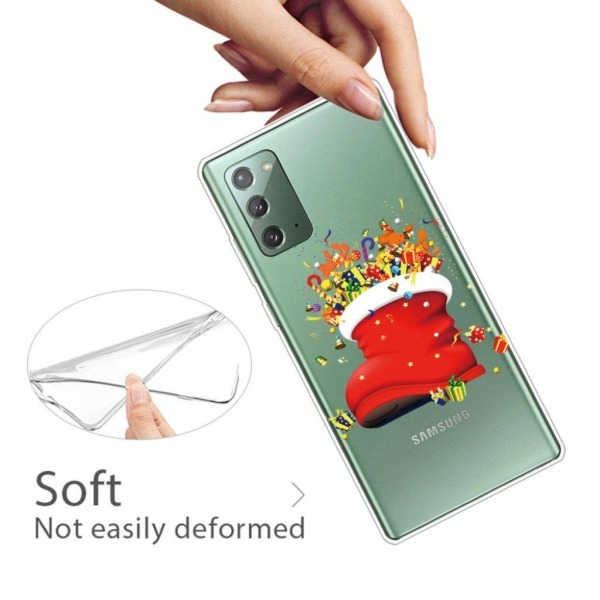 Juletaske til Samsung Galaxy Note 20 - Gaver Red
