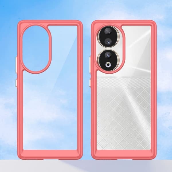 Honor 90 akryl cover - Rød Red