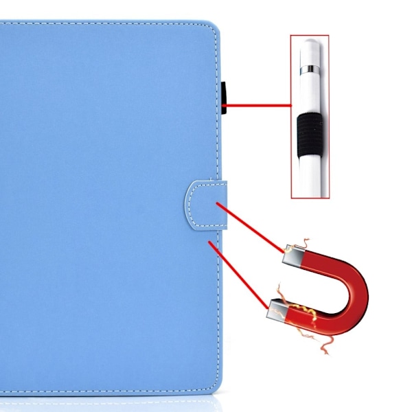 Lenovo Tab M10 (Gen 3) yksinkertainen nahkakotelo - Sininen Blue