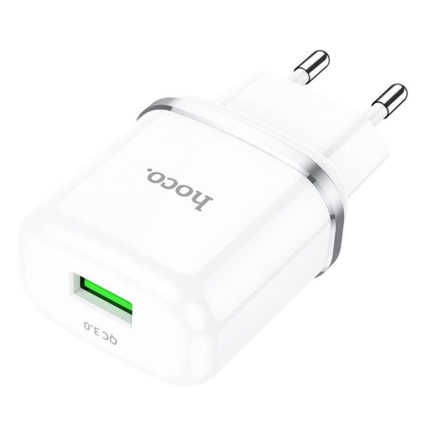 HOCO N3 Special single port QC3.0 charger(EU) - white White