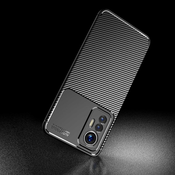 Carbon Shield Xiaomi 12 Lite cover - Blå Blue