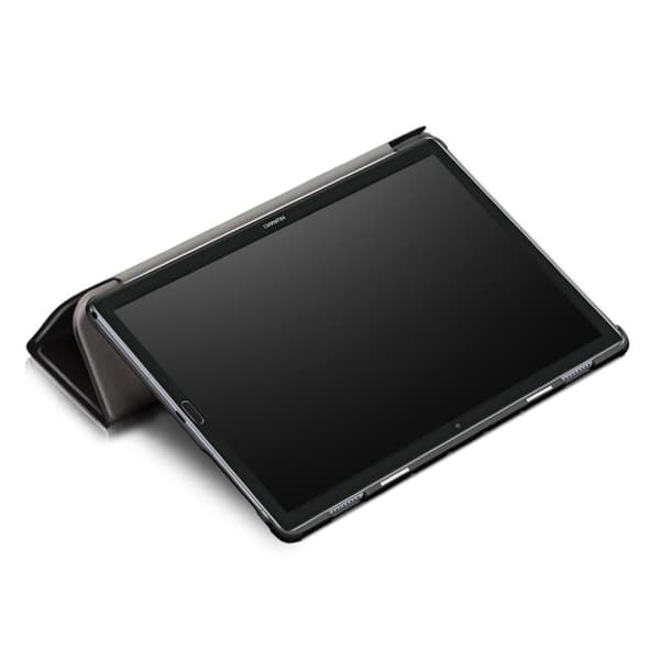 Huawei Mediapad M6 10,8 Tri-Fold Mønster Læretui - Big Eyes Multicolor