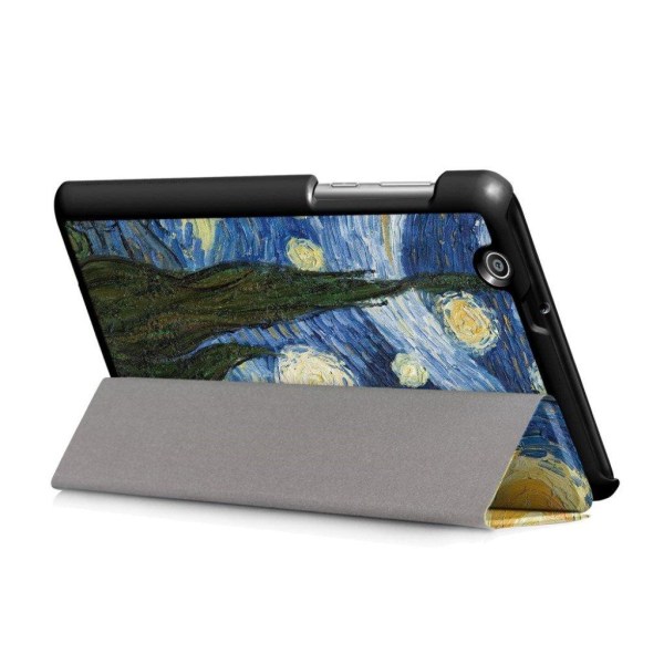 Huawei MediaPad T3 7.0 uniikki suojakotelo - Yömaisema Multicolor 3045 |  Multicolor | Imitationsläder | Fyndiq