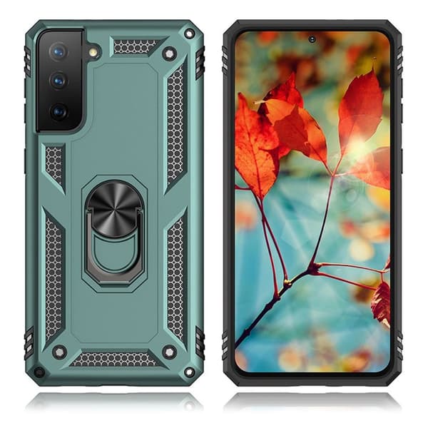 Bofink Combat Samsung Galaxy S21 FE Etui - Mørkegrønn Green