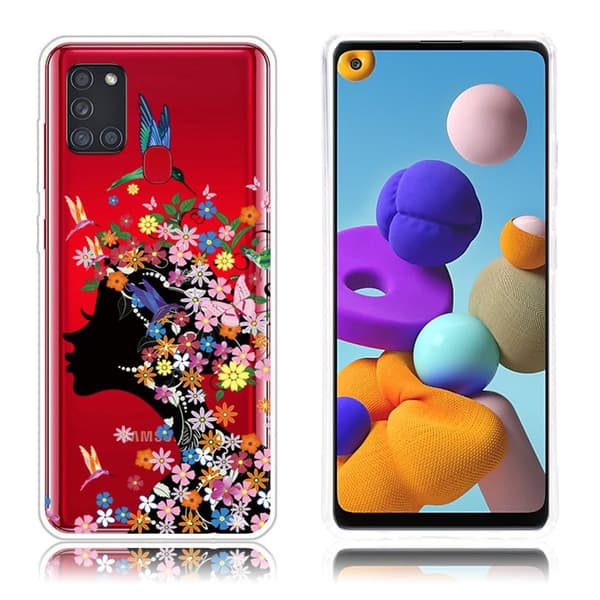 Deco Samsung Galaxy A21s cover - Flerfarvet Multicolor