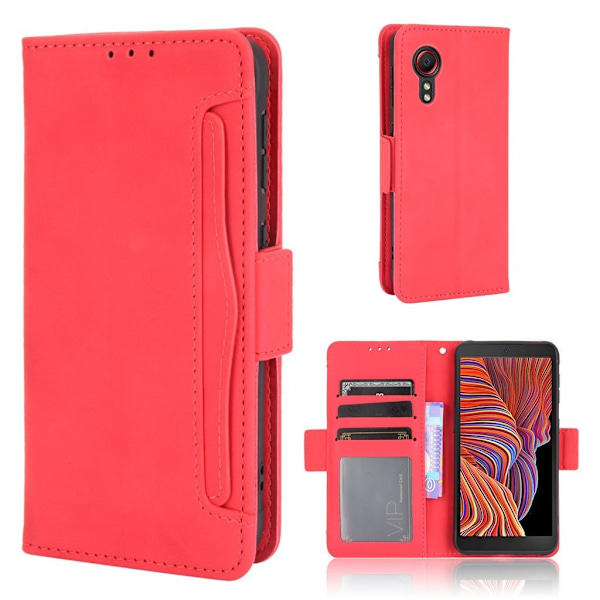 Modernt Samsung Galaxy Xcover 5 fodral med plånbok - Rosa Rosa