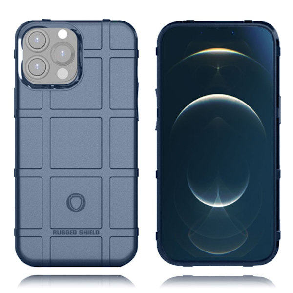 Rugged Shield iPhone 13 Pro Max skal - Blå Blå