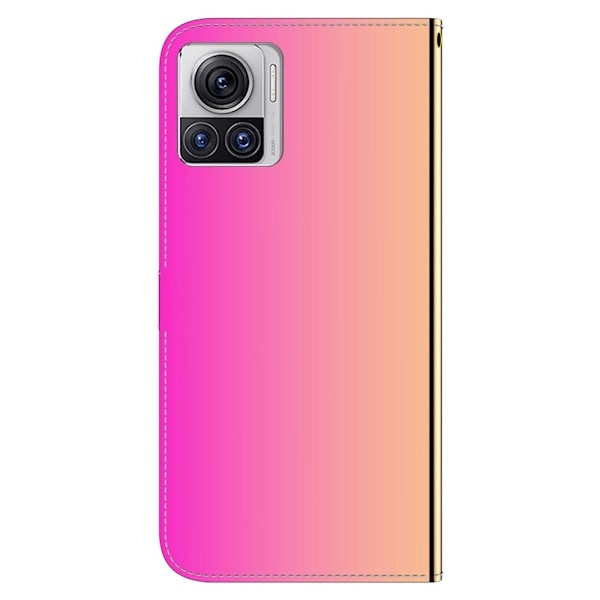 Mirror Motorola Edge 30 Ultra / X30 Pro Flip Etui - Rose Pink
