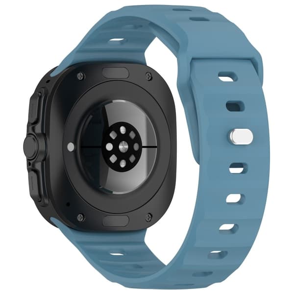 Samsung Galaxy Watch Ultra 47mm klockarmband Justerbart armband i silikon - Blå Blå