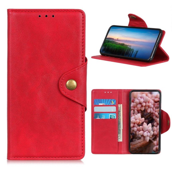 Alpha Sony Xperia 1 III Flip etui - Rød Red