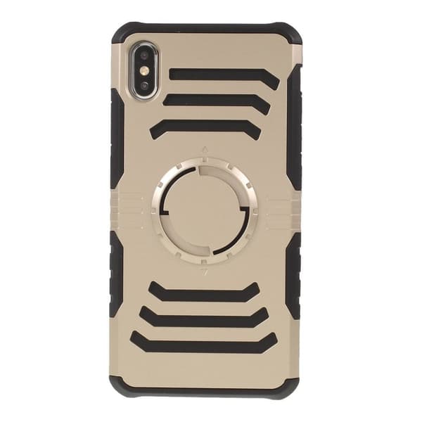 iPhone 9 Plus beskyttelses deksel av hybrid materiale - Gull Gold
