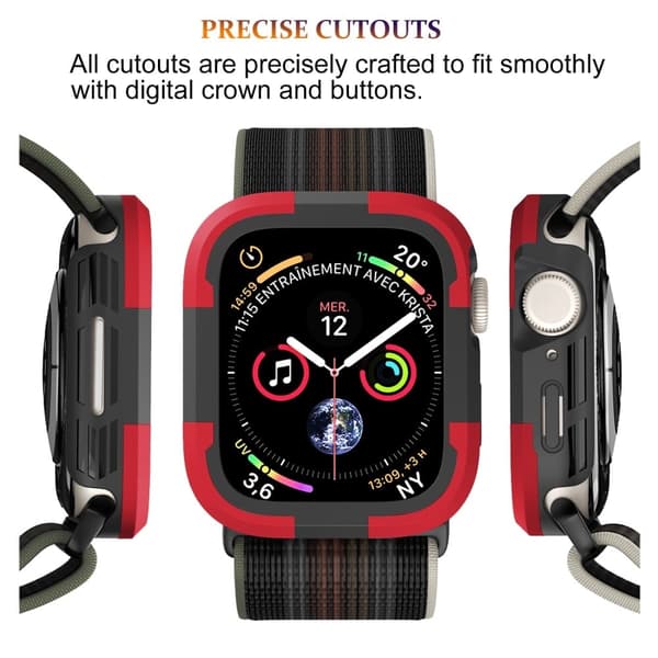 Apple Watch Ultra -suojakuori - Punainen Red
