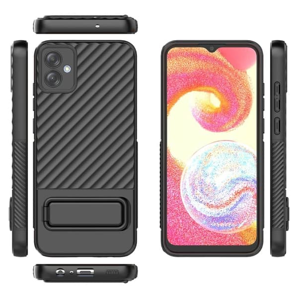 Beskyttende anti-ridse cover med kickstand til Black