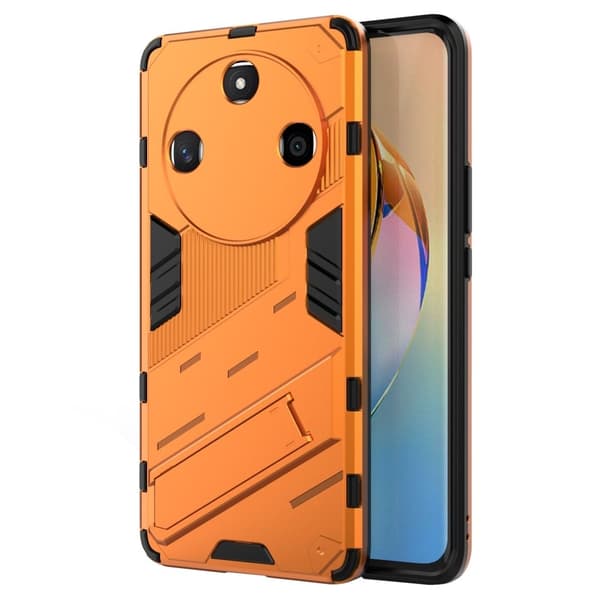 Shockproof Hybrid Deksel med A Modern Touch til Honor X50 - Oransje Orange