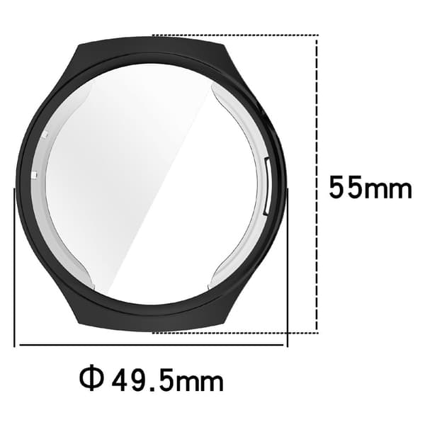 Huawei Watch 4 Flexible Watch Case Full Coverage Electroplating Protective Cover - Vihreä Green