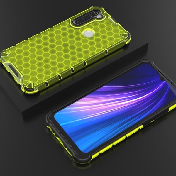 Bofink Honeycomb Xiaomi Redmi Note 8 skal - Grön Grön