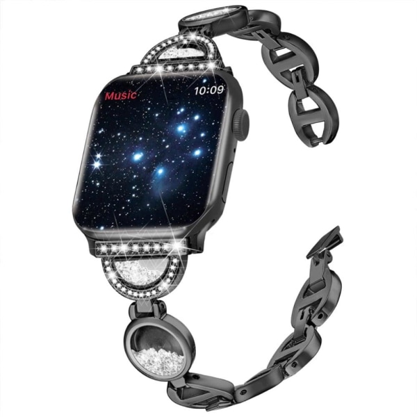 Apple Watch Series 8 (45mm) / Watch Ultra rhinestones adorned st Black