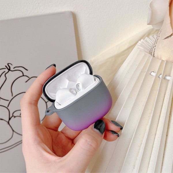 SoundPeats Air 3 gradient color protective case - Grey / Purple Silver grey