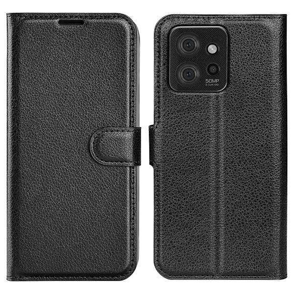 Klassisk Motorola ThinkPhone Flip Etui - Sort Black