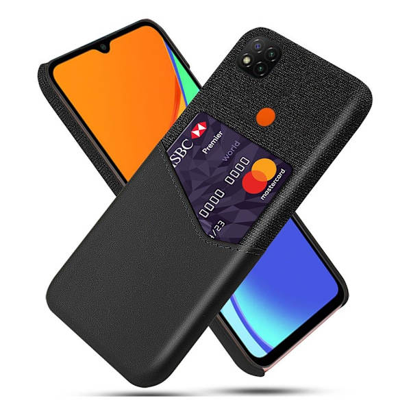 Bofink Xiaomi Redmi 9C Card Cover - Sort Black
