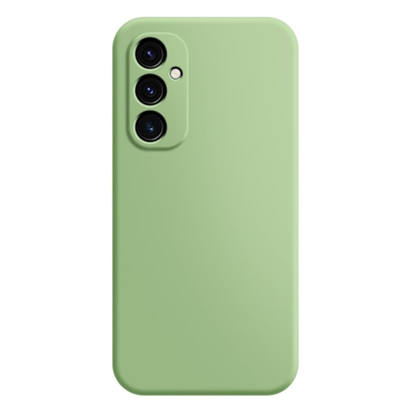 Avfasat gummerat droppskydd för Samsung Galaxy A14 - Grön Grön