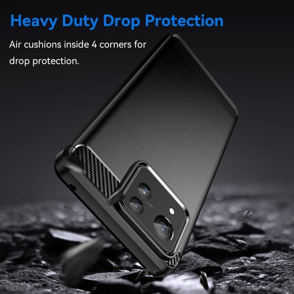 Carbon Flex Asus Zenfone 11 Ultra deksel - Svart Black