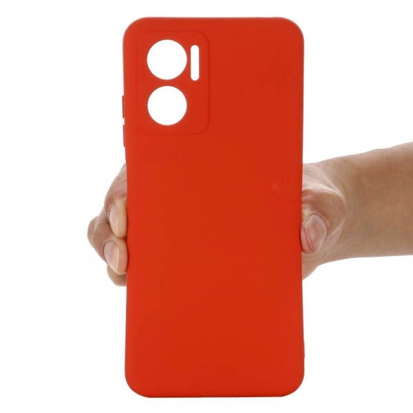 Matte Liquid Xiaomi Redmi 10 silikone cover - Rød Red