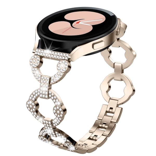 Samsung Galaxy Watch 5 / 5 Pro / (42mm) rhinestone décor watch s Guld