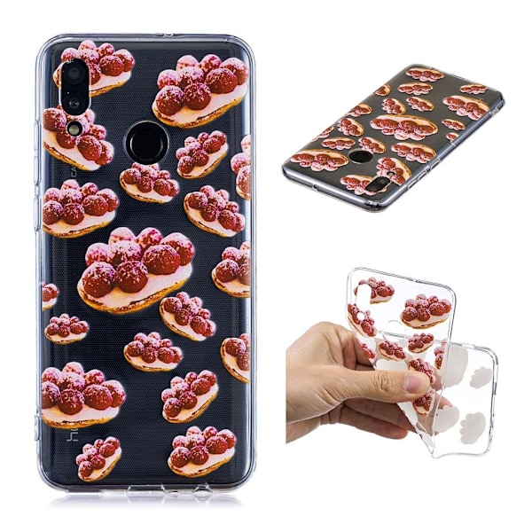 Huawei P Smart 2019 Mönster fodral - Efterrätt multifärg