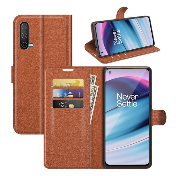 Classic OnePlus Nord CE 5G fodral - Brun Brun