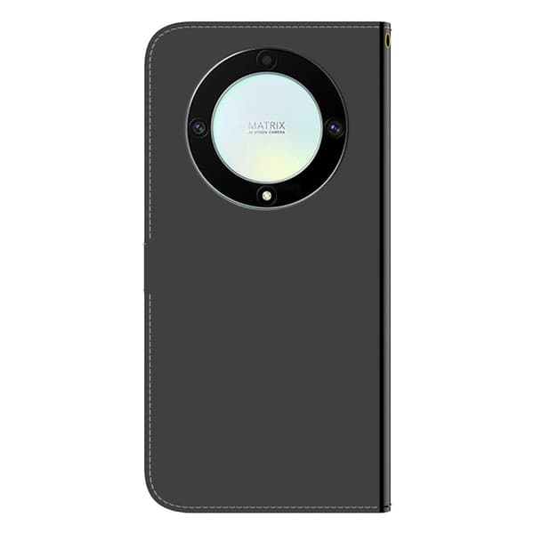 Mirror Honor X40 / Honor X9a / Honor Magic5 Lite flip-etui - Svart Black