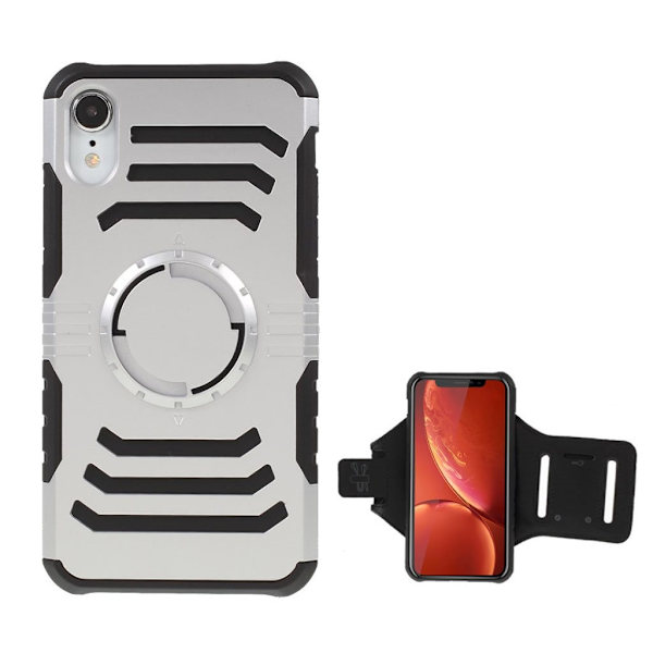 Running iPhone Xr Armband - Silver/Grå Silvergrå