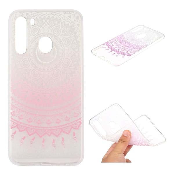 Deco Samsung Galaxy A21 skal - Rosa Mandala Rosa