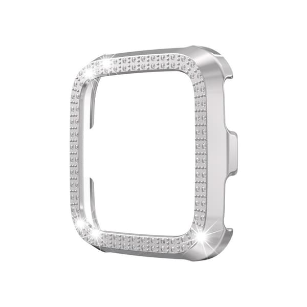 Fitbit Versa cool rombisk ram - Silver Silvergrå