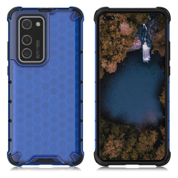 Bofink Honeycomb Huawei P40 Pro deksel - Blå Blue