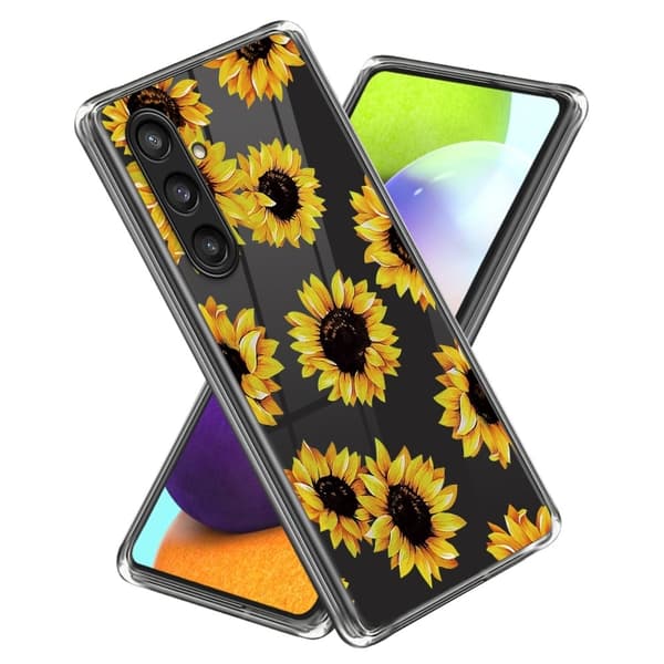 Deco Samsung Galaxy S24 Plus kotelot - Auringonkukat Yellow