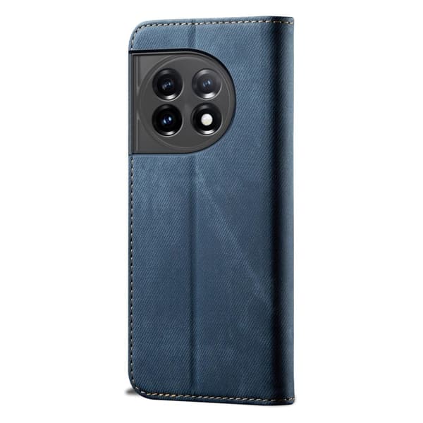 Jeans OnePlus 11R Flip Etui - Blå Blue