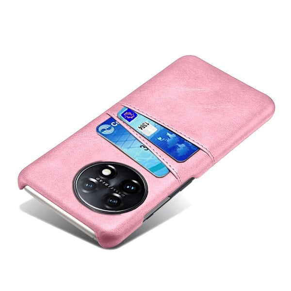 Dual Card Suojakotelo OnePlus 11 - Ruusukulta Pink