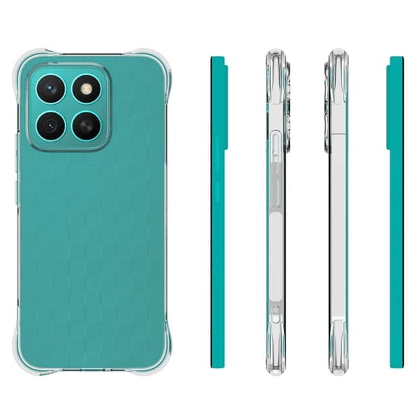 Honor X8c 4G Flexibelt mobilskal Halkfritt Transparent mobilskal Transparent